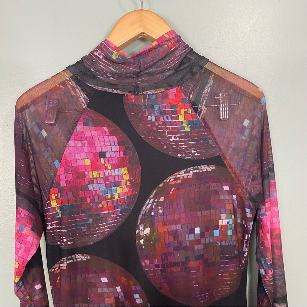 Rachel Antonoff Lily Mesh Dress - Disco Balls - Picture 8 of 8